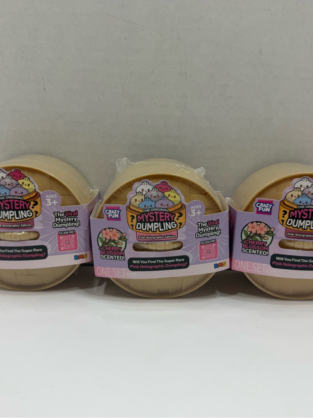 Mystery Dumpling Pink Holographic Cherry Blossom Scented Dumpling